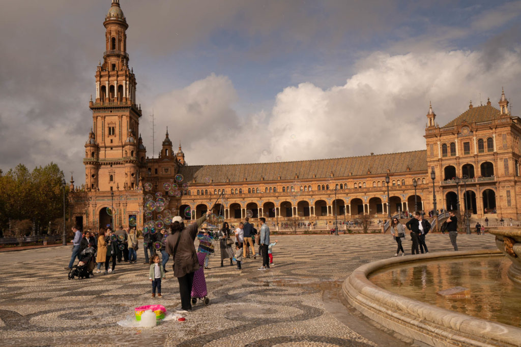 Plaza de España, Parque de Maria Luisa, Seville, Spain