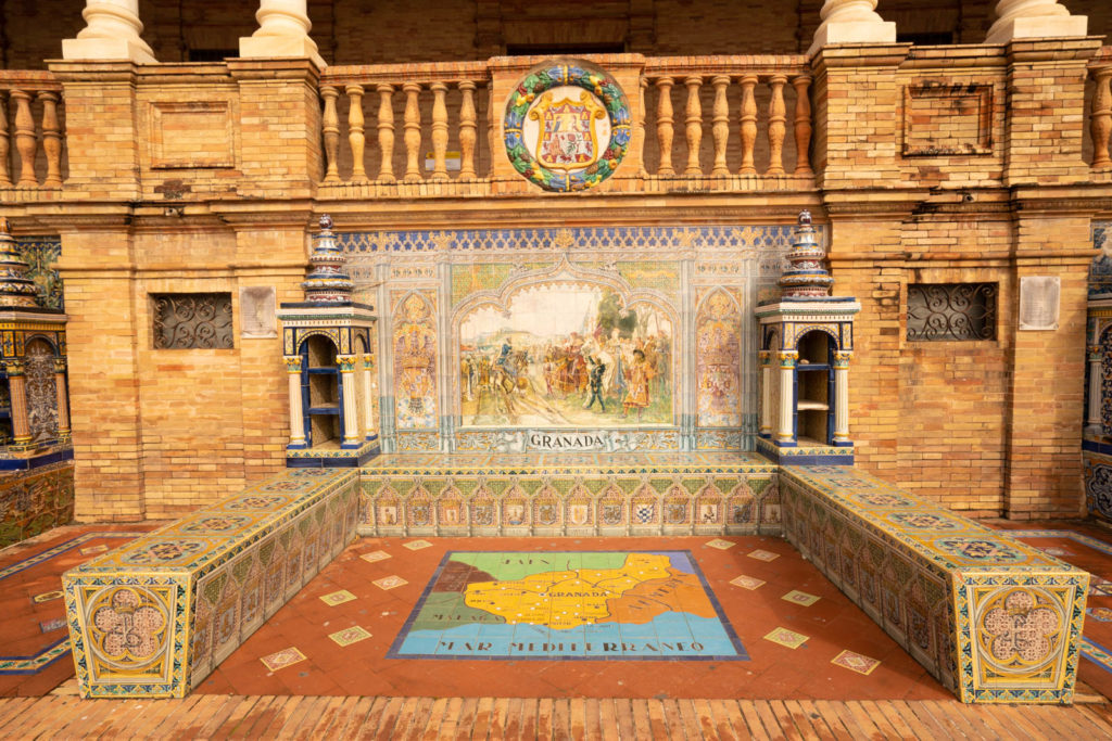 Plaza de España, Parque de Maria Luisa, Seville, Spain