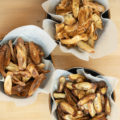 burdock root (gobo) chips, 3 ways