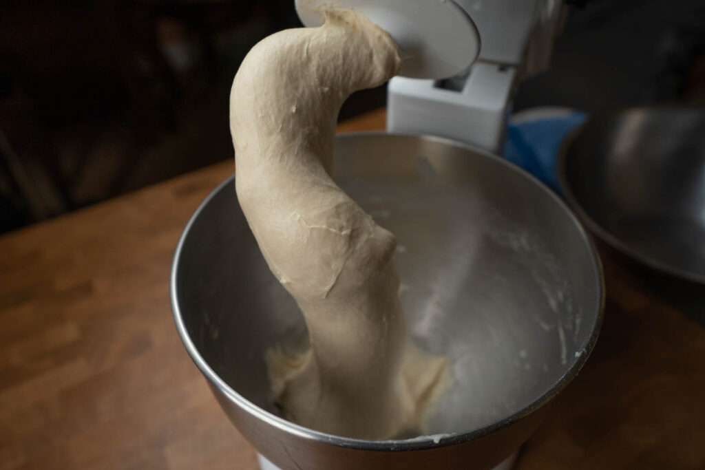 Kitchen Princess Bamboo: Tangzhong - dough is smooth