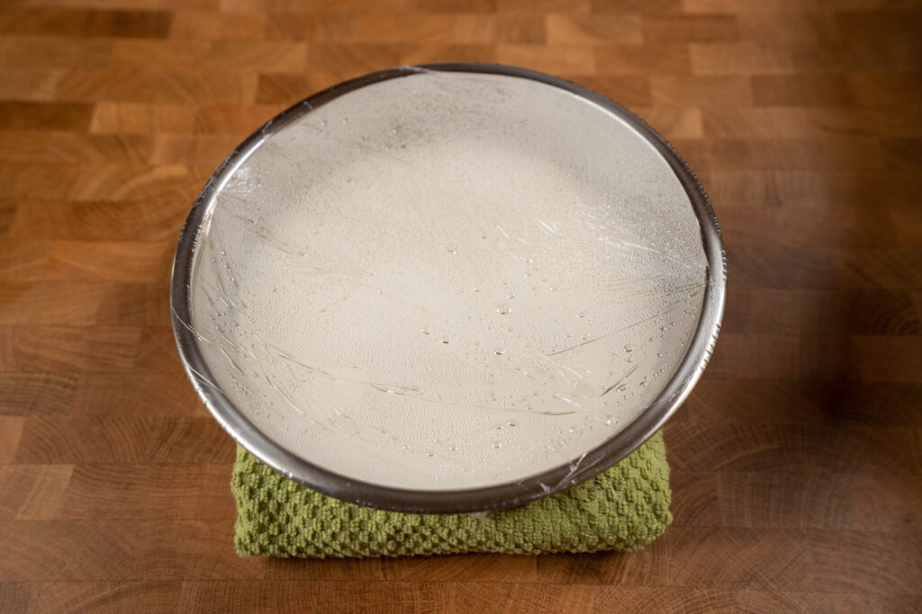 Remove tofu from steamer