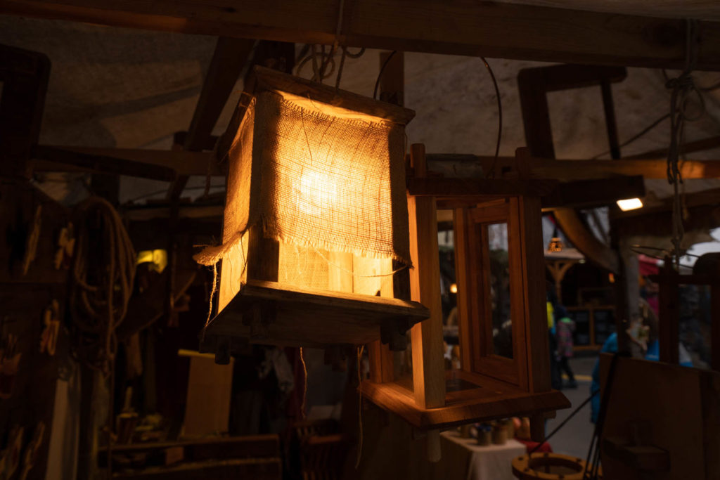 Mittelalter-Weihnacht medieval market, Dresden, Germany