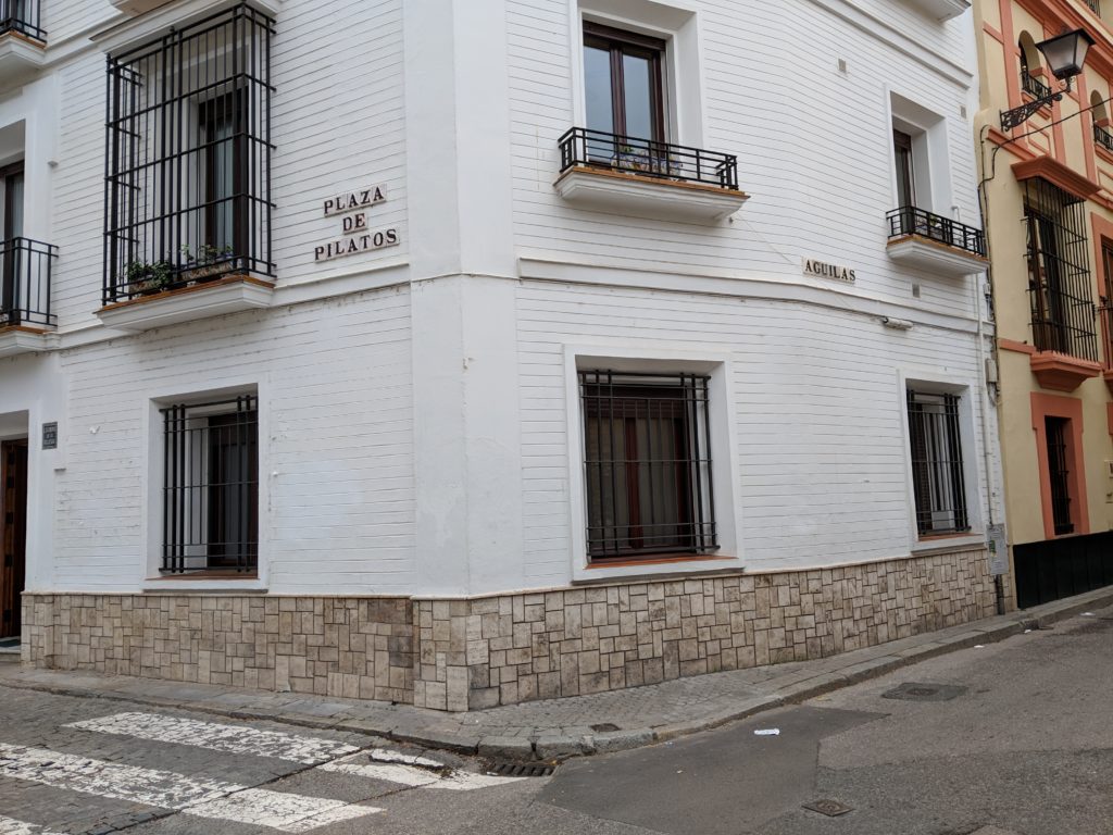 Street signs, Seville, Spain