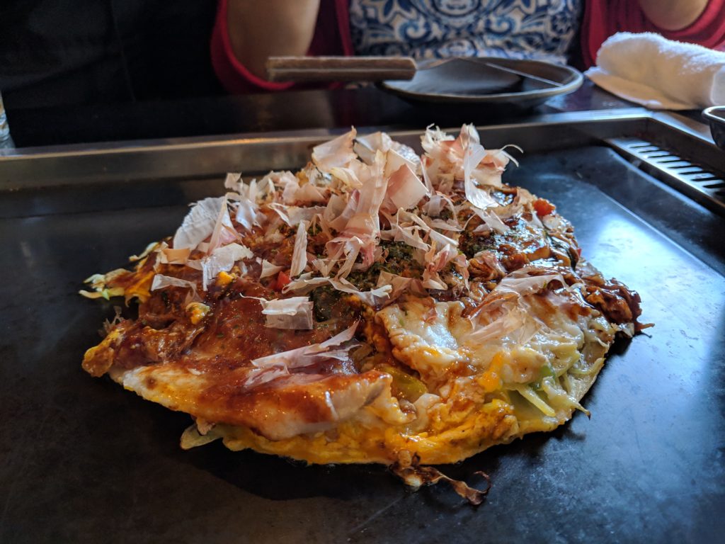 okonomiyaki, Gion Tanto, Kyoto