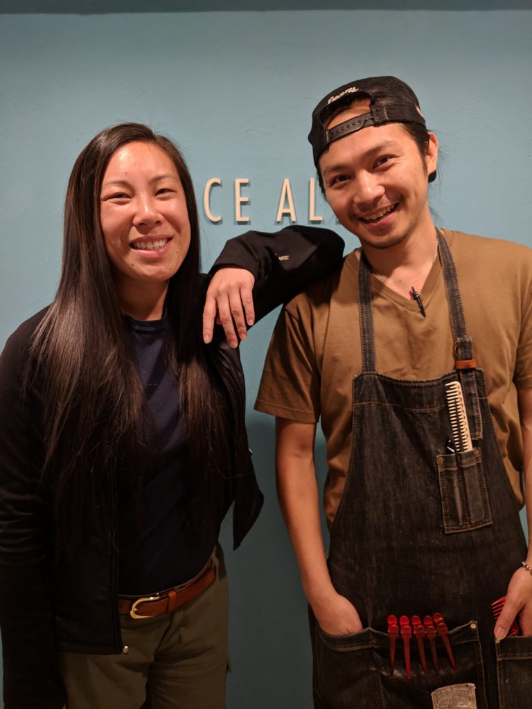 Adrienne and Takashi, Grace Alley Salon, Osaka