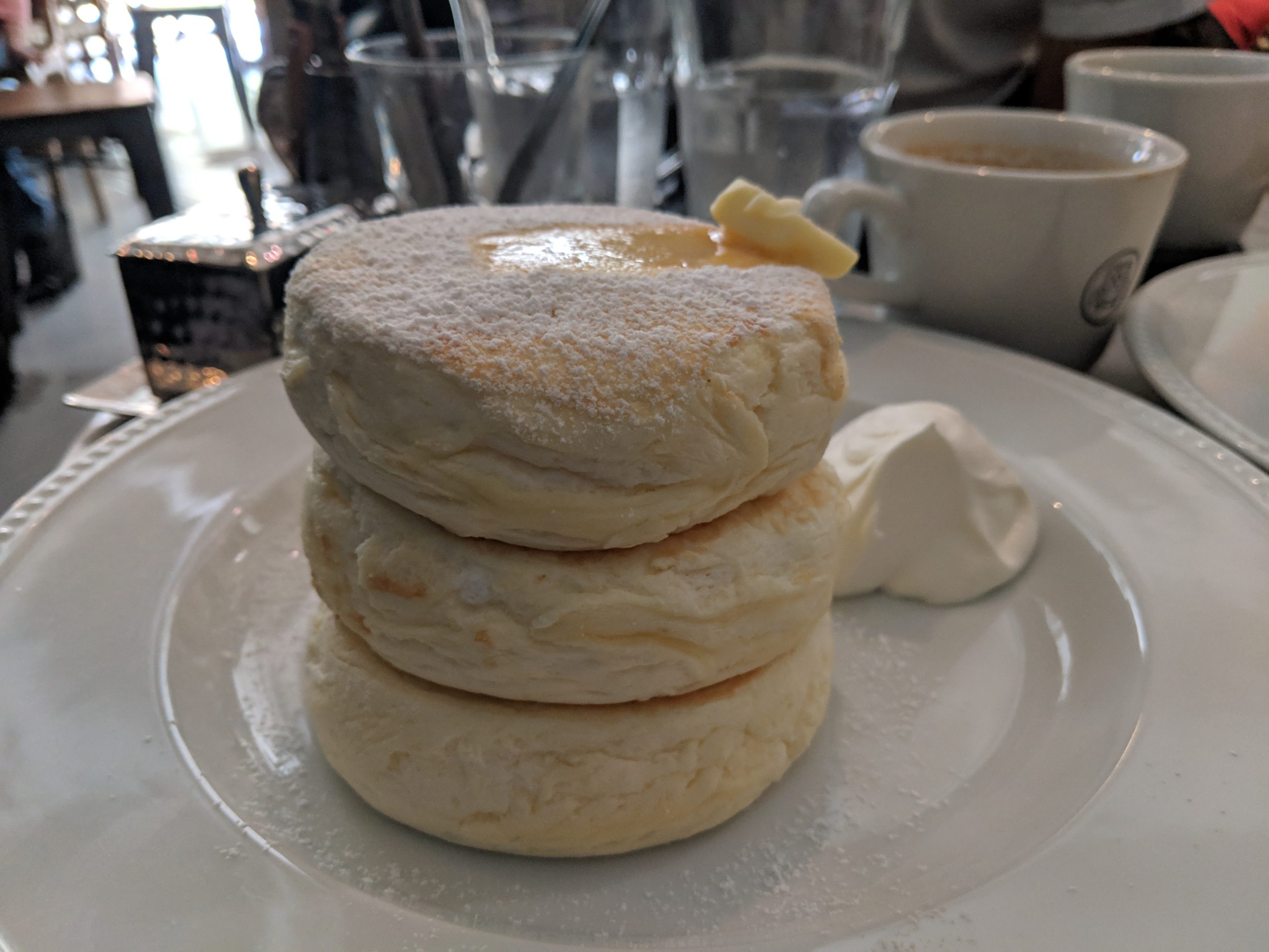 souffle pancakes, Micasadeco&Cafe, Osaka