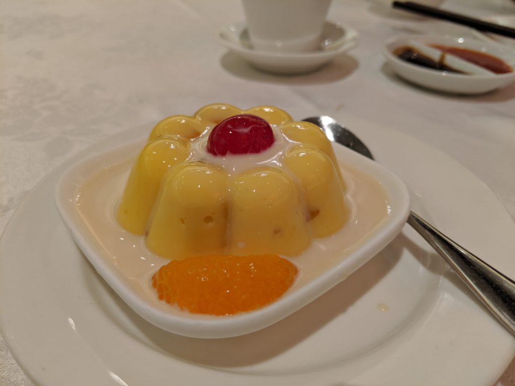 Mango pudding, Xin Cuisine, Kuala Lumpur, Malaysia