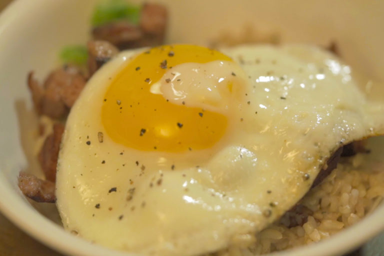 sunny side eggs